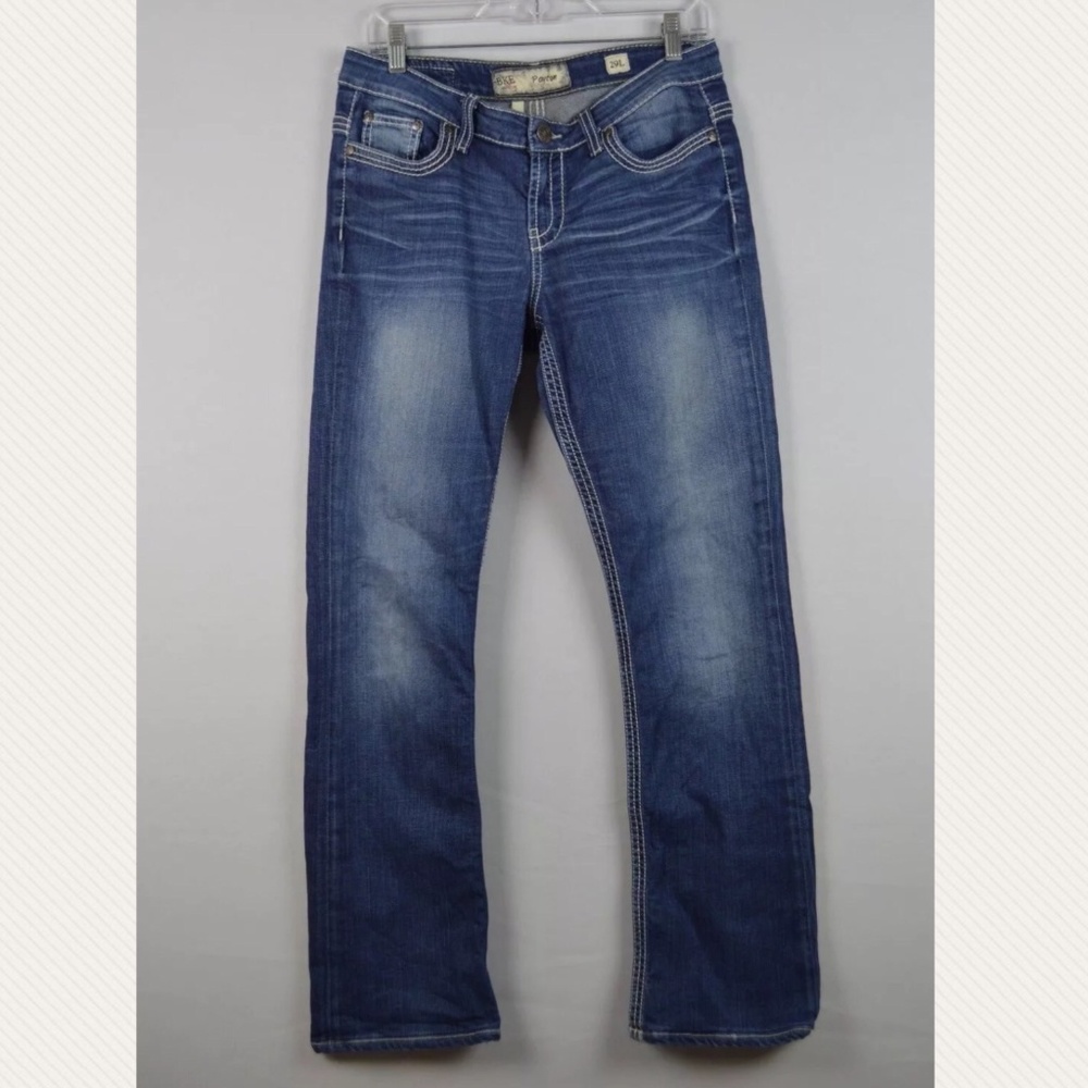 BKE Payton Hemmed 29L Jeans Bootcut 31.5 x 30 3/4